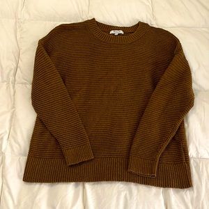Madewell Back Button Down Knit Sweater